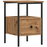vidaXL Nachttisch Artisan-Eiche 34x36x50 cm Holzwerkstoff