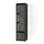 Vicco Raumteiler Ludus 36 x 145 x 142,5 cm Schwarz