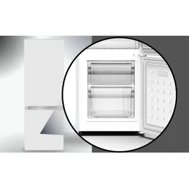 PKM KHKG173WC weiß Kühlgefrierkombination 161L Kühlschrank LED