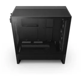 NZXT H5 Flow RGB 2024 Midi Tower ATX Gehäuse schwarz mit Sichtfenster