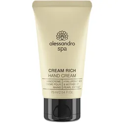alessandro International Spa Cream Rich 75 ml