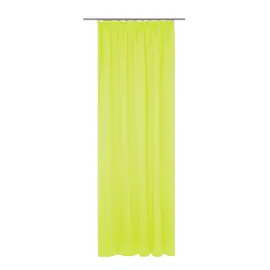 Wirth Vorhang WIRTH "Dim out", grün (limone), B:142cm H:255cm, Polyester, Gardinen, nach Maß