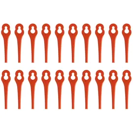 LiTHELi Ersatzmesser Nylon 20 Stk. für Rasentrimmer