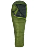 Marmot Micron 30 long (Herren bis -1,7°C / max. Körpergröße 198 cm / Gewicht 0,91kg) - RV links - Cilantro/Tree Green