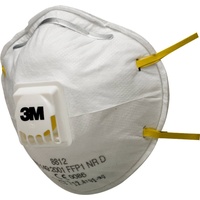 3M 8812 Atemschutzmaske FFP1 mit Cool-Flow Ausatemventil, bis zum 4-fachen des Grenzwertes