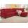 Home Affaire Ecksofa HOME AFFAIRE "Camelita, Landhaus Sofa, 2 Varianten: Recamiere- oder Ottomane, L-Form", rot (bordeaux), B:231cm H:86cm T:81cm, MELROSE/Struktur (100% Polyester);Microfaser PRIMABELLE (100% Polyester);MELROSE (100% Polyester), Sofas, Ecksofa,