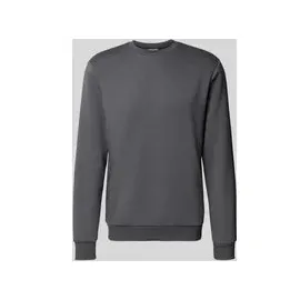 Only & Sons Herren O&S Basic Sweatshirt Regular Fit Pullover Langarm Jumper Sweater Shirt ohne Kapuze ONSCERES, Farben:Grau-3, Größe:XL
