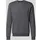 Only & Sons Herren O&S Basic Sweatshirt Regular Fit Pullover Langarm Jumper Sweater Shirt ohne Kapuze ONSCERES, Farben:Grau-3, Größe:XL
