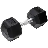 Orange Gym Hantel-Set Hex-Hantel 20 kg Schwarz