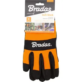 Bradas Arbeitshandschuhe TECH BLACK Größe 8