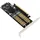 InLine PCIe Karte x16 zu 2x M.2 1x mSATA
