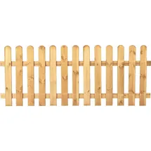 Tetzner & Jentzsch Vorgartenzaun 200 x 80 cm Grün/Holz