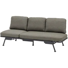 Zebra Technologies Somerset 3-Sitzer Sofa Aluminium grau