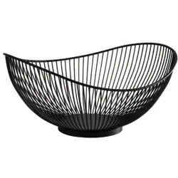 APS SVART Korb, Praktische Schale kann ideal als Brotkorb genutzt werden, Maße (L x B x H): 29,5 x 25,5 x 13,5 cm