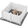 Vevor Wurfkiste für Hunde 98x98x46 cm Milchweiß
