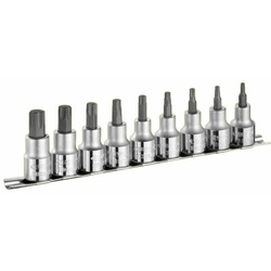 Expert Set mit 9 1/2'' Schraubendreherbuchsen für Torx-Schrauben