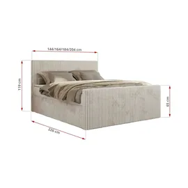 MKS Tiliano Duo 200 x 200 cm H4 Beige
