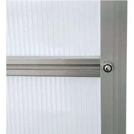 Estexo Tomatenhaus Aluminium Weiß HKP 4 mm 3,61 m2