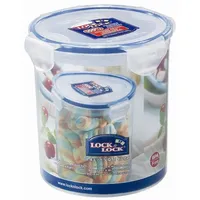 Lock & Lock Frischhaltedose rund transparent 14,2 x 14,7 cm 1,4 l