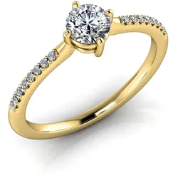 Verlobungsring VR18 333er Gelbgold - 0149