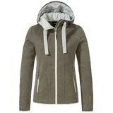 Schöffel Damen Unterjacke Fleece Hoody Aurora L«, nutmeg, 42