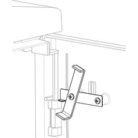 Relaxdays Elsta Mosdorfer SET TÜRFESTSTELLER ME 10030939