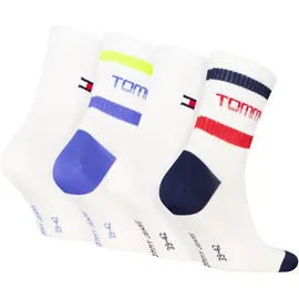 Tommy Hilfiger TH UNI TJ SHORT SOCK 4P Bunt 35-38
