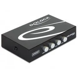 Delock Umschalter USB 2.0 4 Port manuell