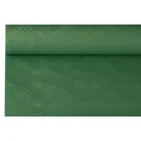 Papstar Papiertischtuch mit Damastprägung 8 m x 1,2 m dunkelgrün