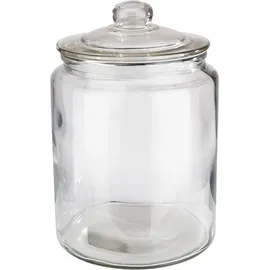 APS 2er Set Vorratsglas Classic Hochwertiger Glasbehälter zur Aufbewahrung mit 6 Liter Fassungsvermögen Ihre Ware bleibt frisch durch den Glasdeckel mit Dichtung, Aufbewahrungsbehälter