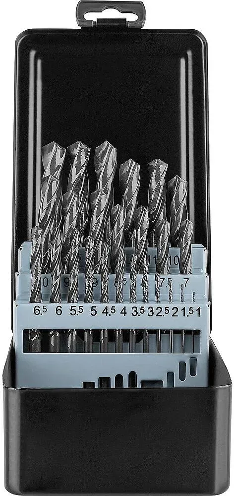 Metallbohrerset HELLER® 25-tlg HSS R DIN 338 Ø 1,0 - 13,0 in 0,5 mm Schritten