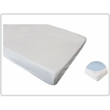 Sundo Homecare GmbH Matratzenschutzbezug, waschbar, weiß, PVC wasserundurchlässig wasserdicht (140x200cm)