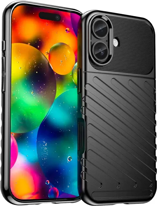 Thunder Hülle für iPhone 17 - Schwarz