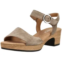 Gabor Plateau-Sandaletten Damen Beige 37