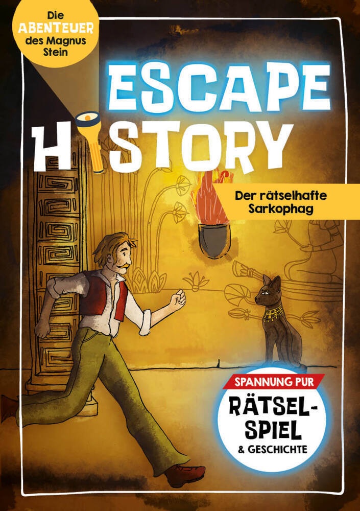 Escape History - Der Rätselhafte Sarkophag  Kartoniert (TB)