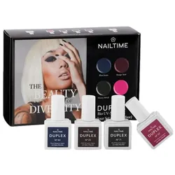 NAILTIME Duplex Diversity Collection Nail Polish Set 4 pieces 