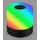Briloner Mini LED Tischlampe kabellos mit Touch buntes RGB+w Licht, Nachttischlampe, Leselampe, LED lampe, Campinglampe, Tischleuchte, Akku Lampe, Outdoor Lampe, 7x7 cm,