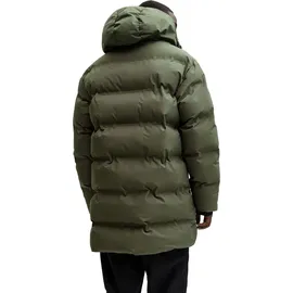 JACK & JONES Mantel Fusion langer Steppmantel