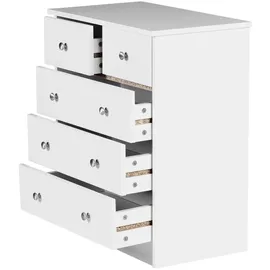 Wohnling Kommode 60 x 70 x 35 cm Weiß