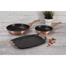 Berlinger Haus BH 1669 Pfannen-Set 3-tlg. 22 cm + 26 cm + 36 x 23 cm