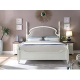 Xlmoebel Schlafzimmer-Set Neues modernes Luxus-Bett Schlafzimmer-Set mit 3-teiligem, (3-tlg., 3tlg.Schlafzimmer Set (Bett + 2x Nachttisch), Hergestellt in Europa weiß