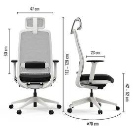 Yaasa Chair Expert Weiß