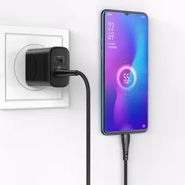 Mcdodo USB-auf-Micro-USB-Kabel 1,2 m Schwarz