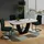Vicco Fenaro 120 x 77,4 x 80 cm weiß/goldkraft Eiche