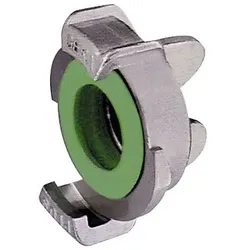 GEKA-Blindkupplung aus Edelstahl