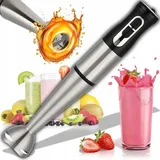 Küchenmixer Multifunktional Leistungsstarker Smoothie Maker Turbo 1200W - Schwarz