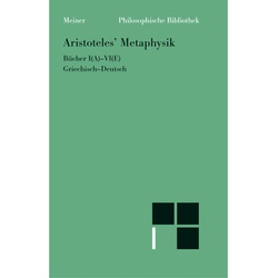 Metaphysik. Erster Halbband.Halbbd.1 - Aristoteles  Kartoniert (TB)