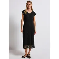 STREET ONE Midikleid Schwarz,