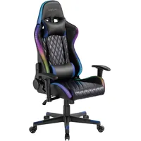 Logilink EO0076 Gaming Stuhl, Schwarz