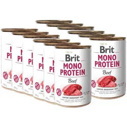 Brit Mono Protein Beef 12x400g